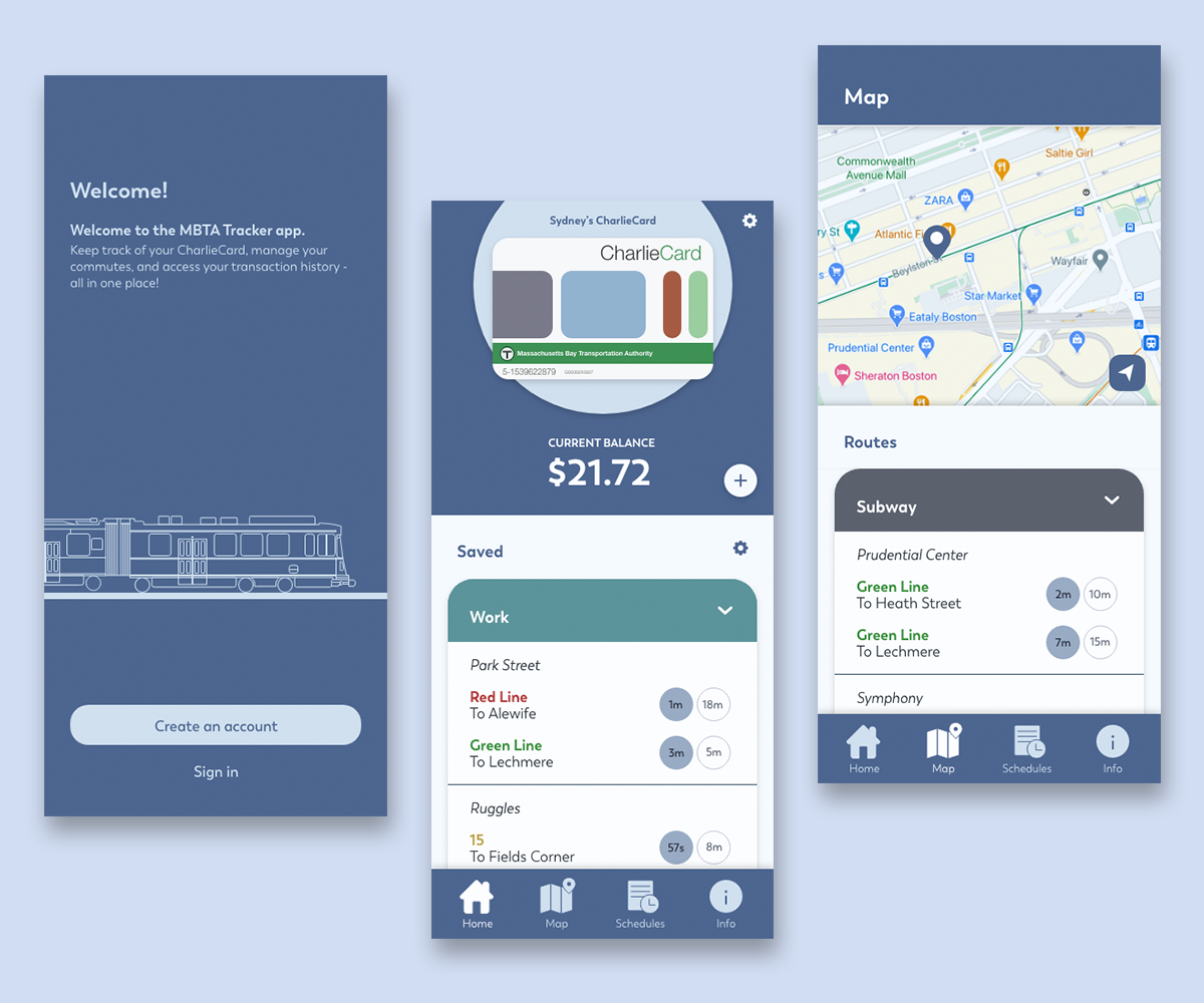 MBTA App Redesign